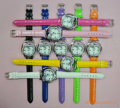 【供應新款蘋果形女裝皮帶手表*石英表*禮品表*4912】價格,廠家,圖片,其他鐘表,廣州市精進鐘表制品-