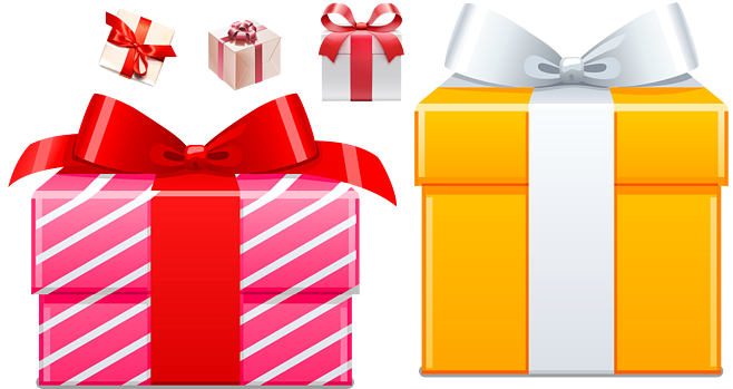 禮物盒素材#盒子矢量圖